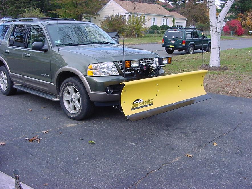 2002 Ford explorer snow plow #9